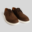 Brown Suede Chunky Sneakers