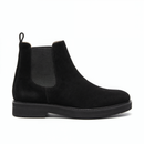 Black Suede Chelsea Boot