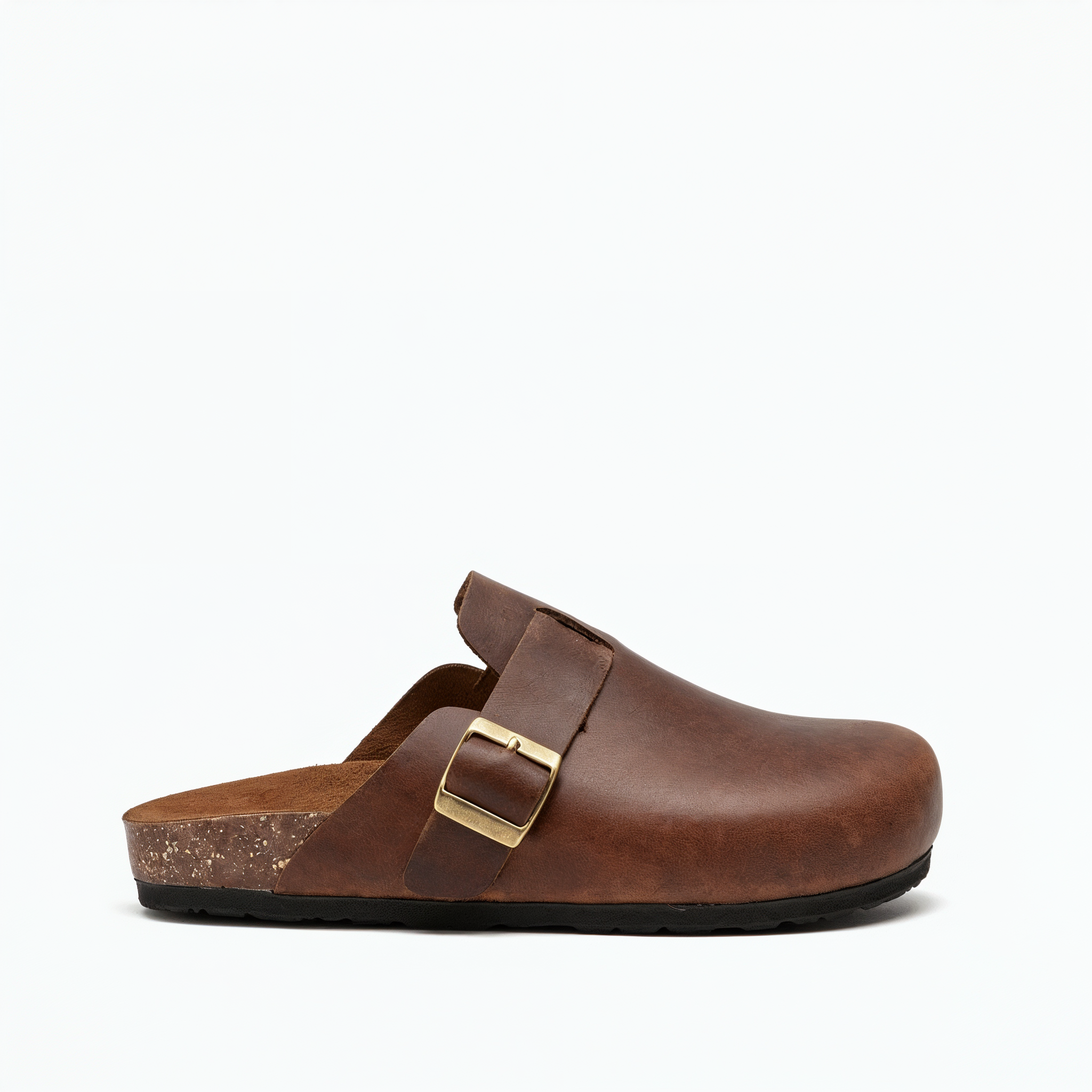 Brown Plain Clog