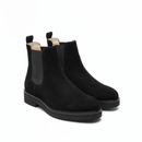 Black Suede Chelsea Boot