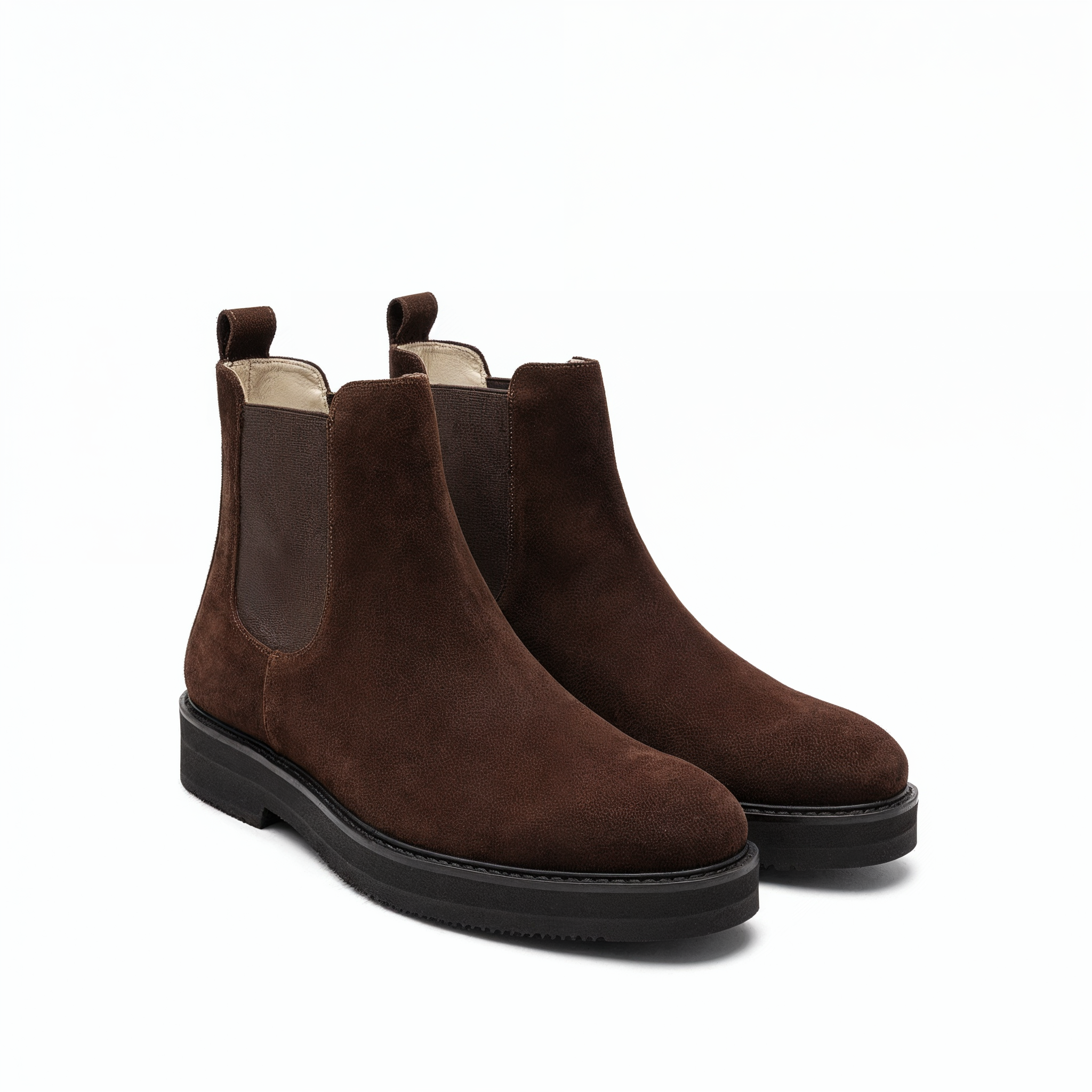Brown Suede Chelsea Boot