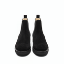 Black Suede Chelsea Boot