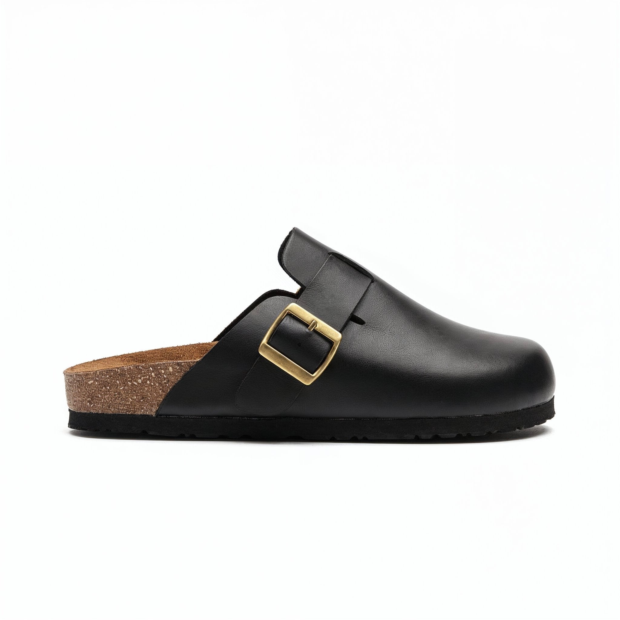 Black Plain Clog
