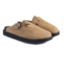 Beige Plain Chunky Clog