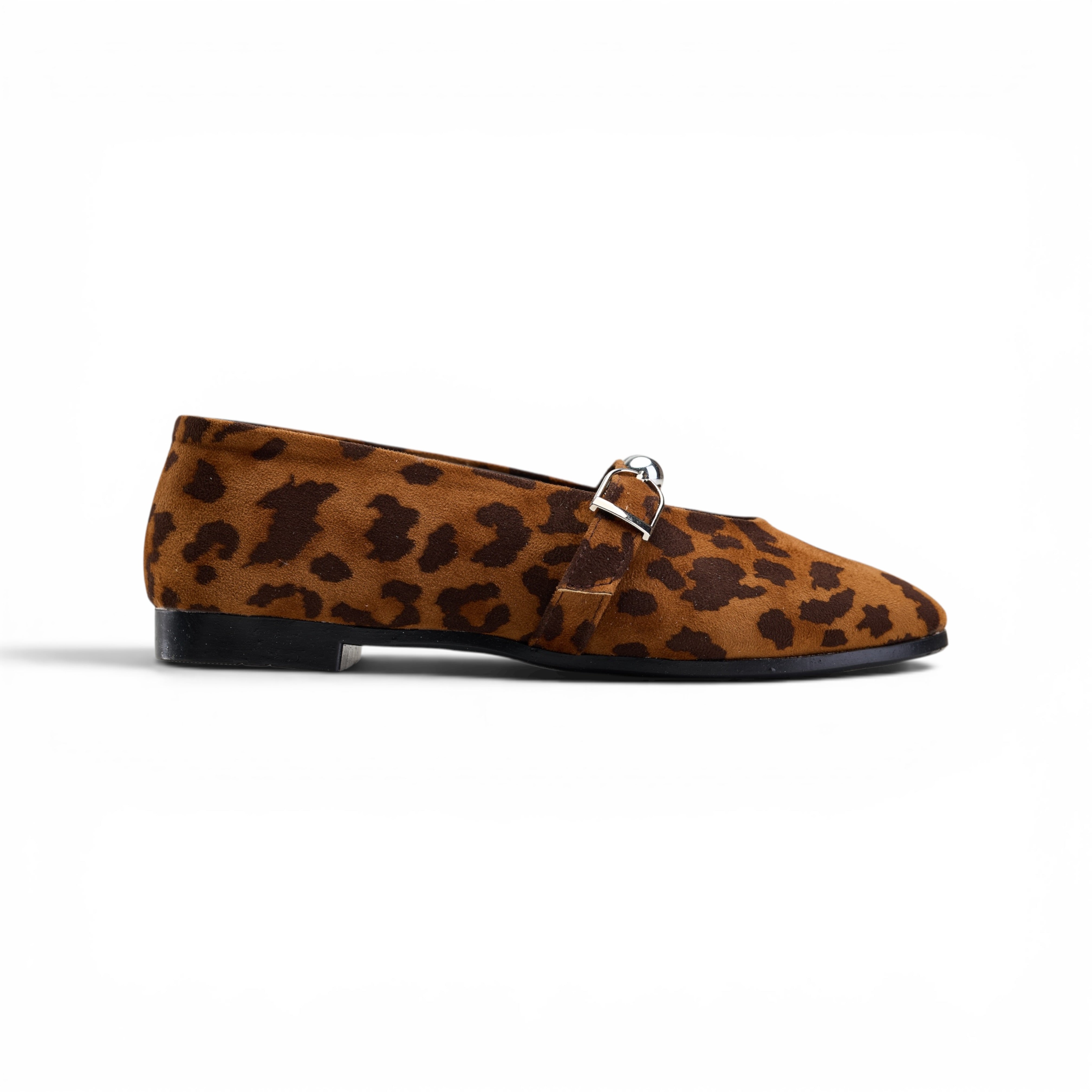 Women Tiger Studded Ballerina