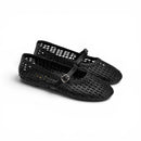 Women Black Breathable Flat Shoes