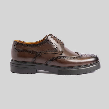 Chunky Brown Brogue