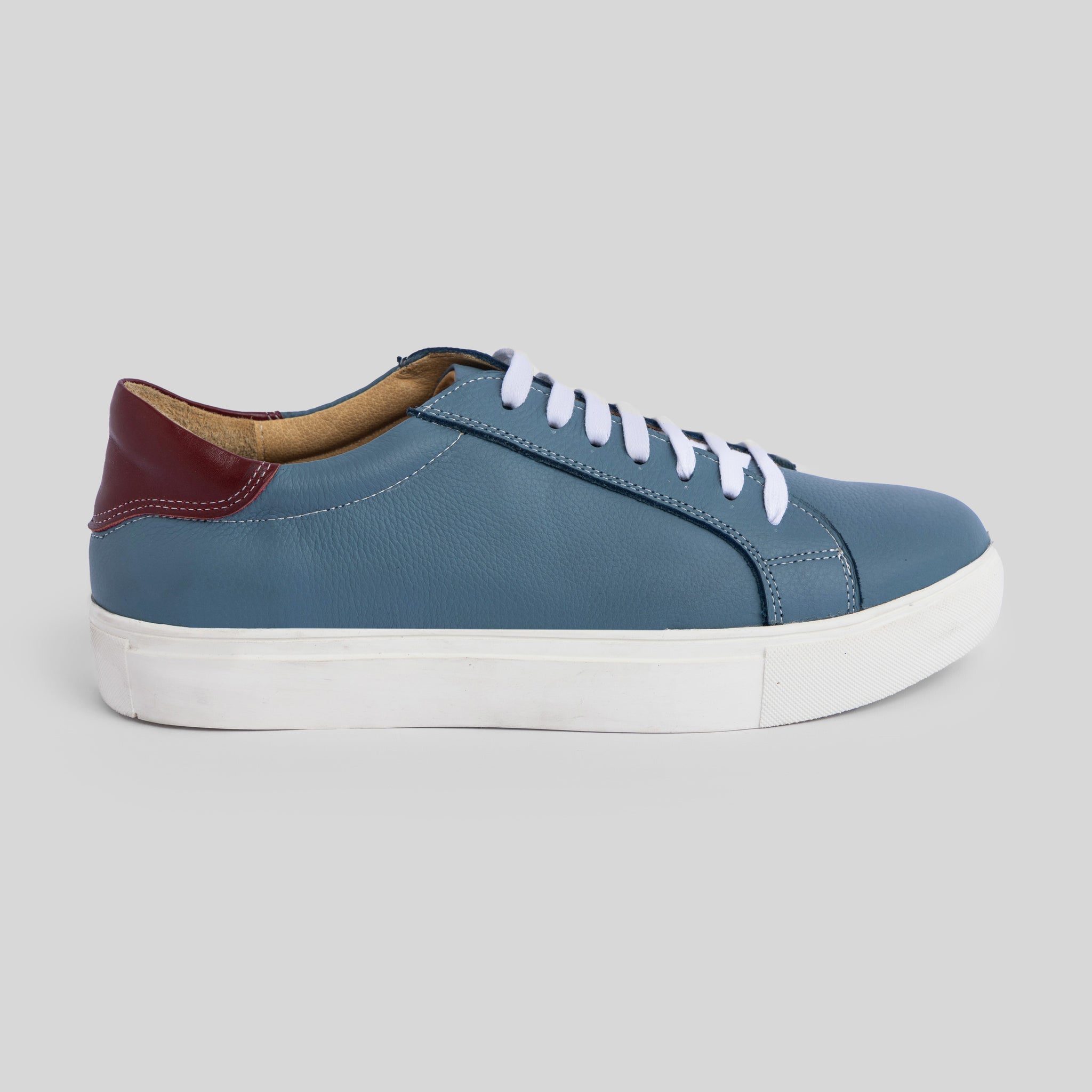 Baby Blue Plain Sneakers