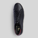 Black Plain Sneakers