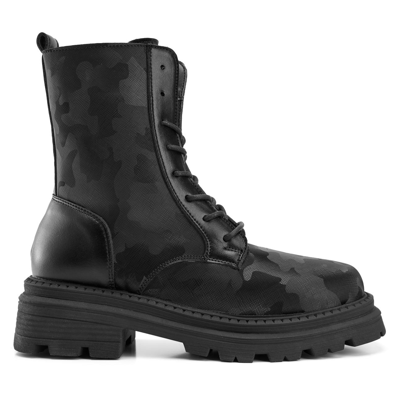 Black Army Boots