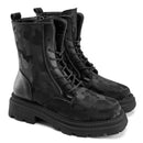 Black Army Boots