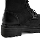 Black Two Tone Boots