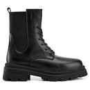 Black Combat Style Boots