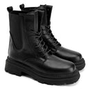 Black Combat Style Boots