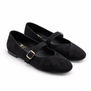 Women Camille Black Ballerinas