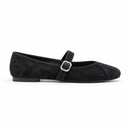 Women Camille Black Ballerinas